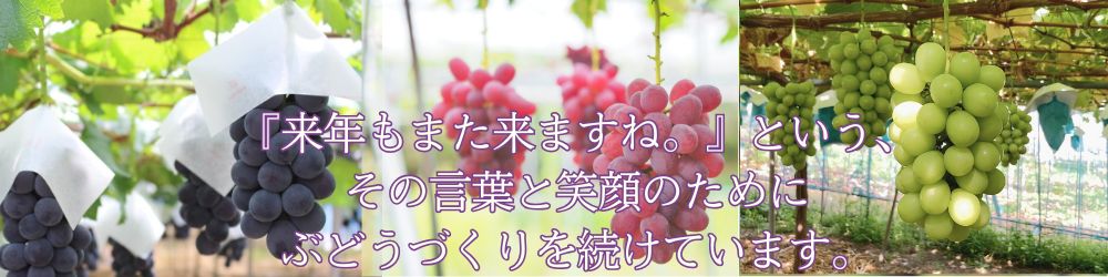 http://漆山果樹園　オンラインショップ　ぶどう